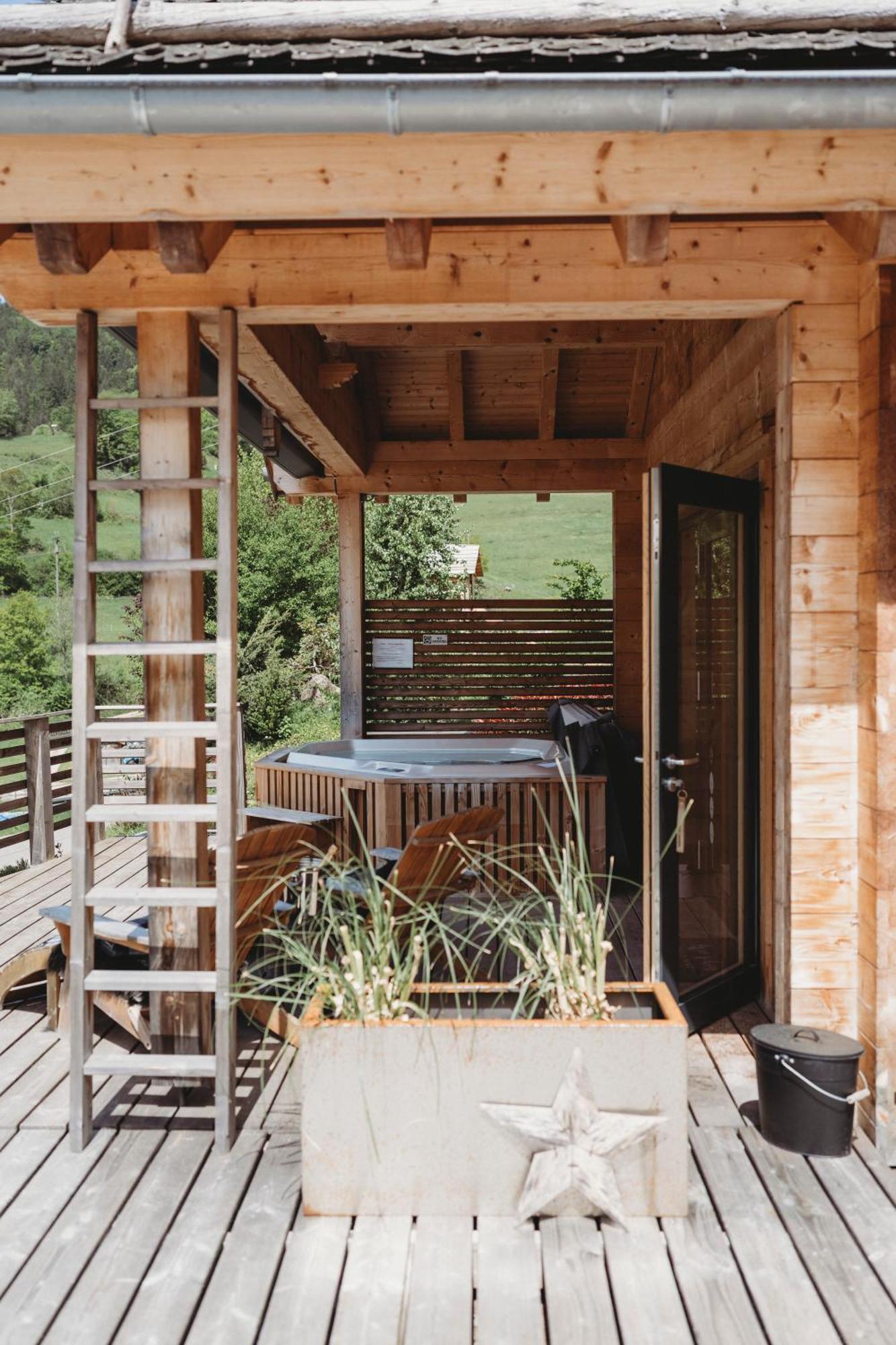 Lieblingsort - Schwarzwald Chalet Lodges Neuenweg Exterior foto